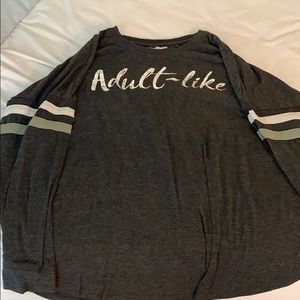 Adult-like Maurice’s long sleeve baseball tee